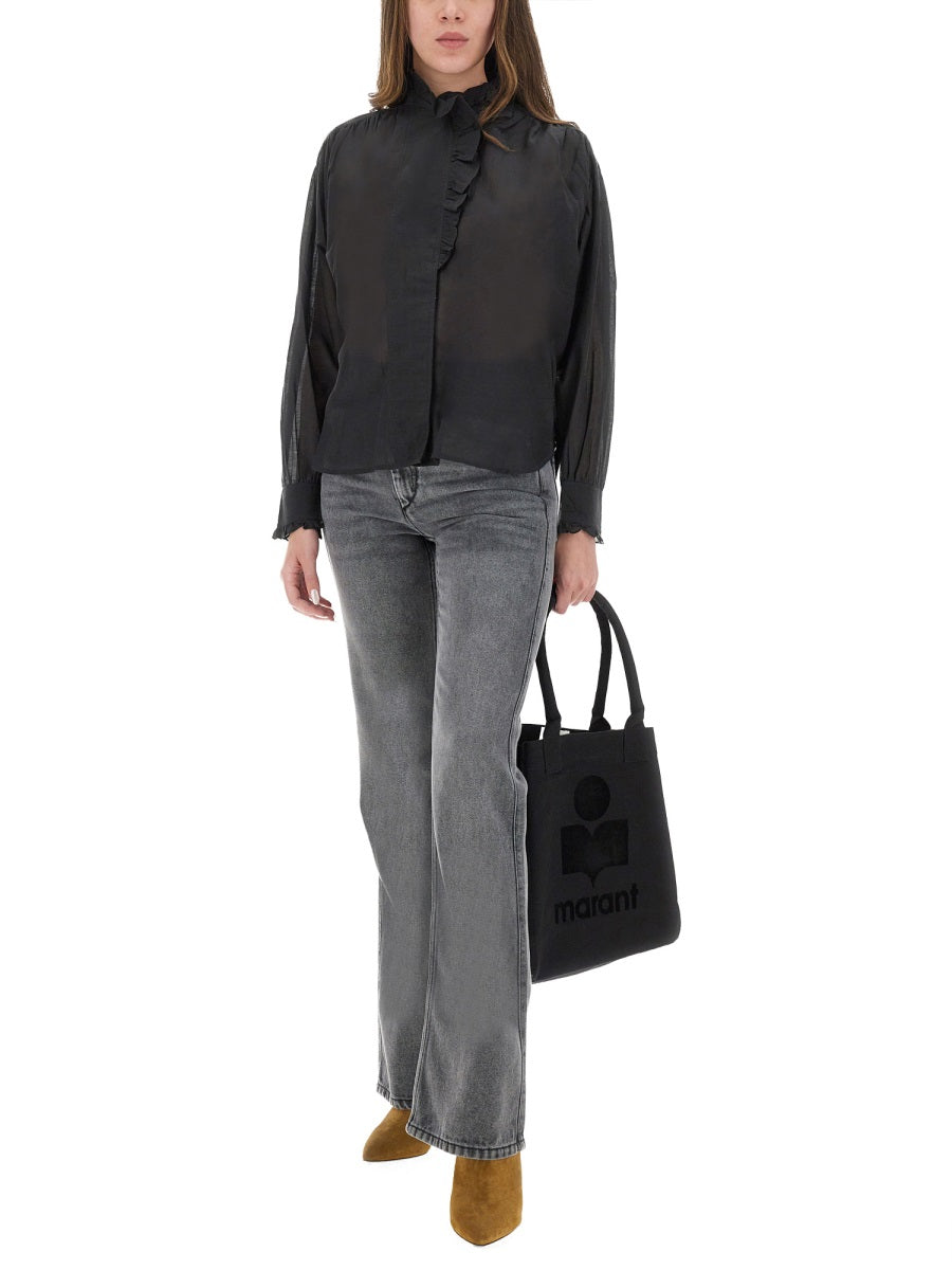 Isabel Marant Etoile Shirts - Black | Wanan Luxury