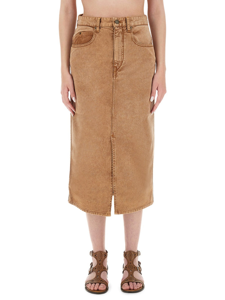 Isabel Marant Denim - Brown | Wanan Luxury