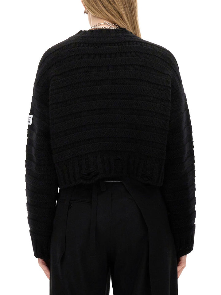 MM6 Maison Margiela Sweaters - Black | Wanan Luxury