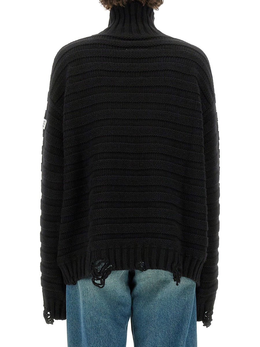 MM6 Maison Margiela Sweaters - Black | Wanan Luxury