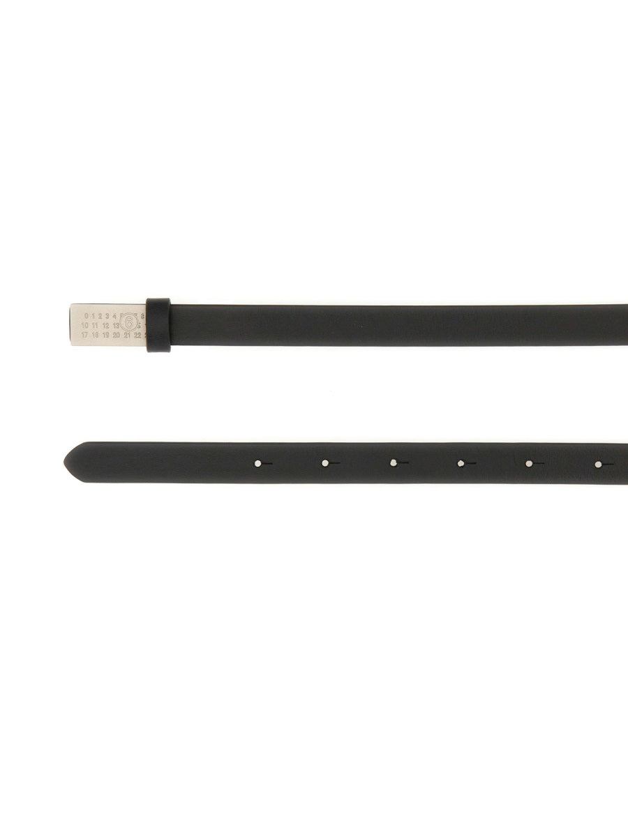 MM6 Maison Margiela Belts - Black | Wanan Luxury