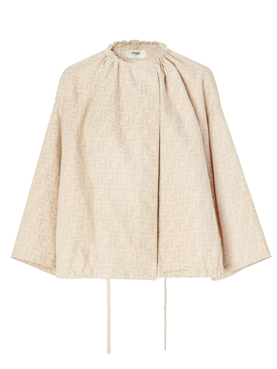 Ff Cotton And Linen Jacket