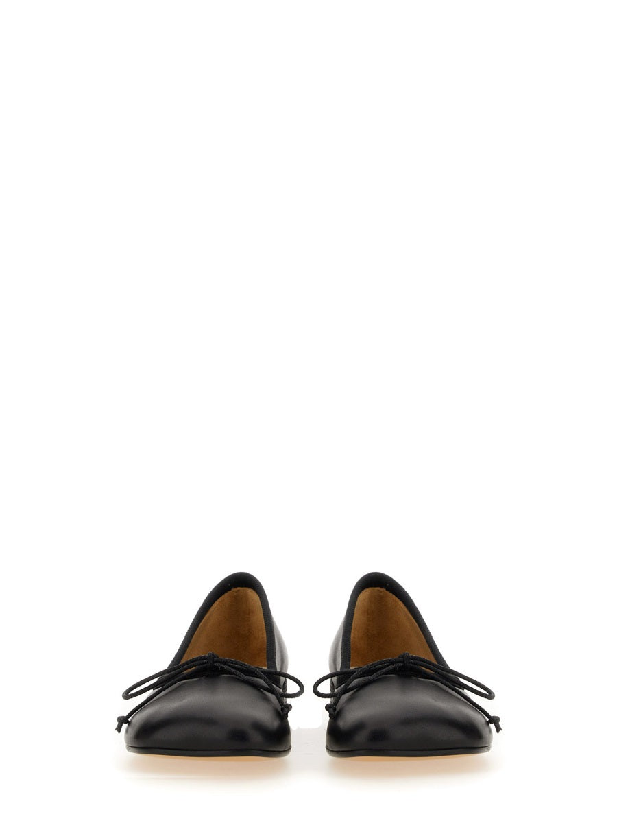 MM6 Maison Margiela Flat Shoes - Black | Wanan Luxury