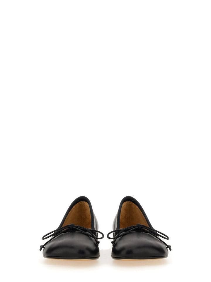 MM6 Maison Margiela Flat Shoes - Black | Wanan Luxury