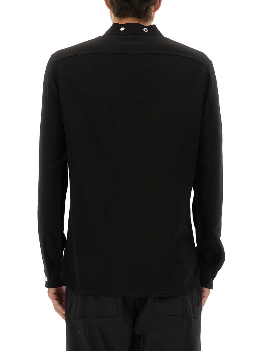 Rick Owens Shirts - Black | Wanan Luxury