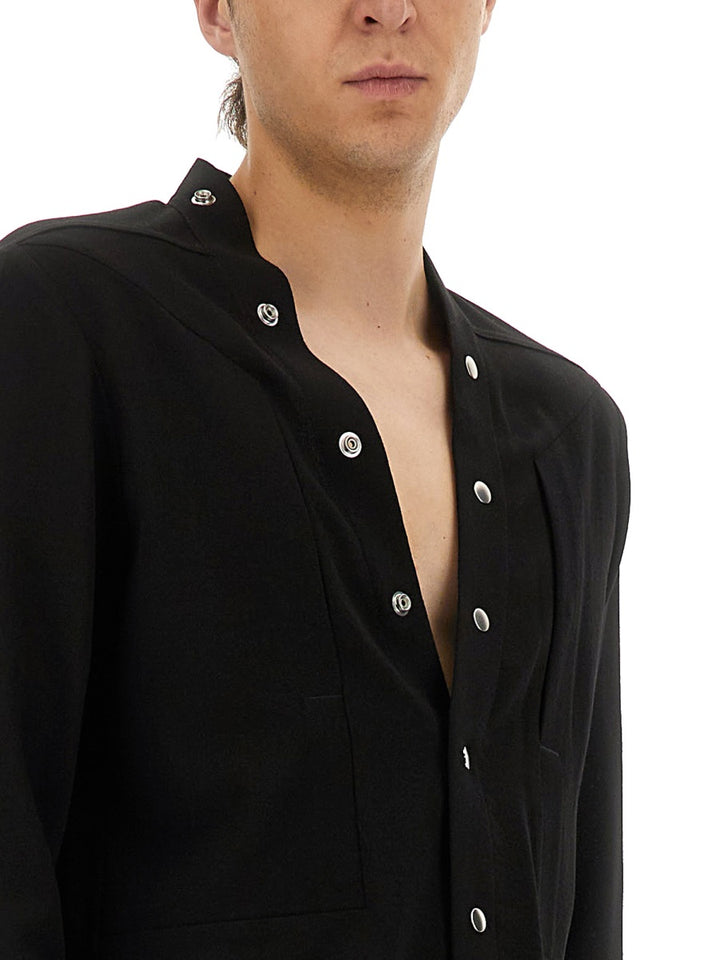 Rick Owens Shirts - Black | Wanan Luxury