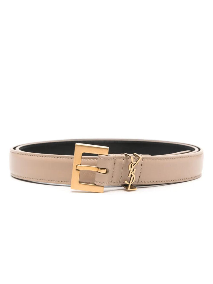 Saint Laurent Paris Belts - Nude & Neutrals | e541811aef714fb3c5be4d6f3f34b85659155a58