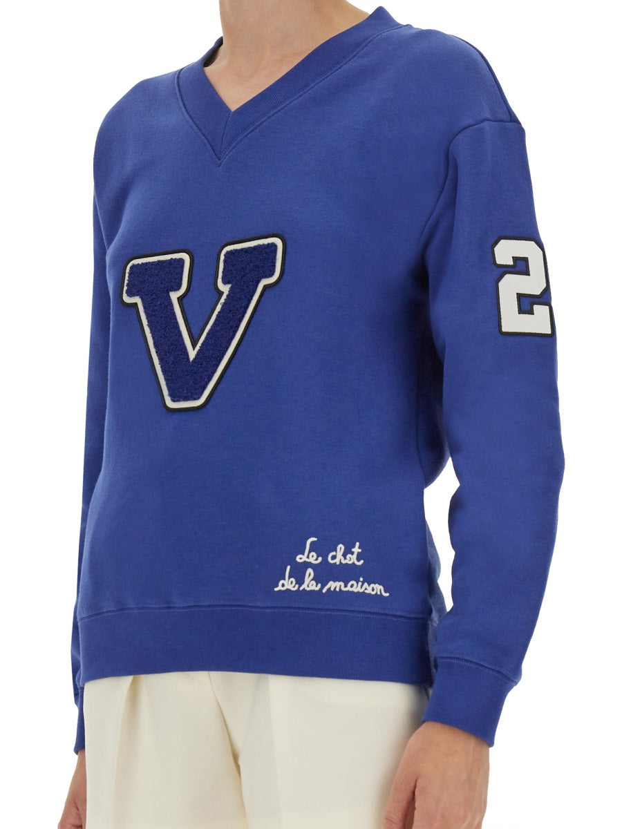 Valentino Garavani Sweatshirts - Blue | Wanan Luxury