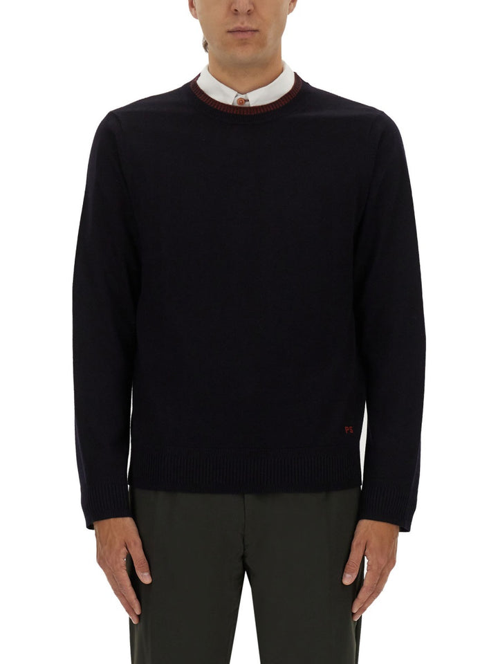 Ps Paul Smith Sweaters - Blue | Wanan Luxury