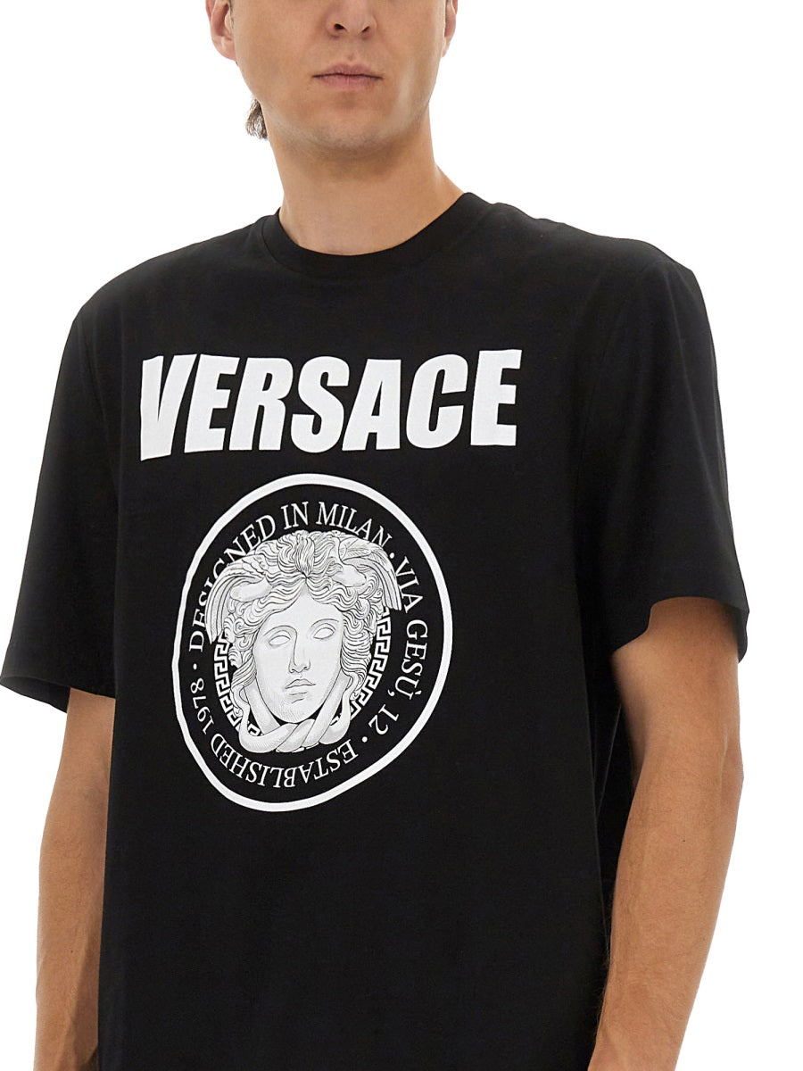 Versace T shirts - Black | Wanan Luxury