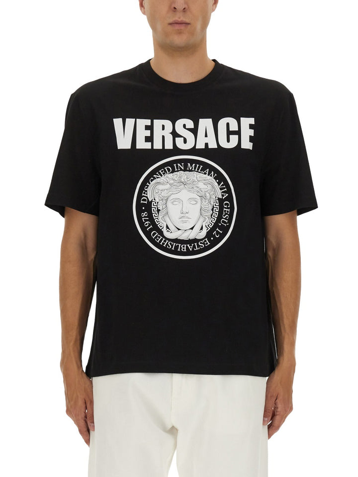 Versace T shirts - Black | Wanan Luxury