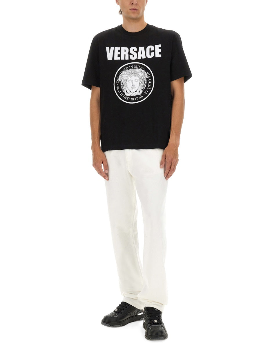 Versace T shirts - Black | Wanan Luxury