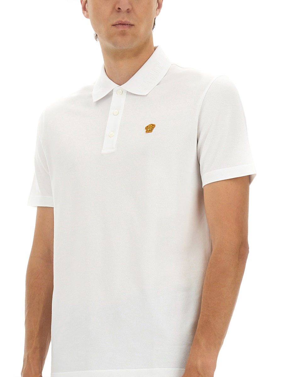 Versace Polo - White | Wanan Luxury