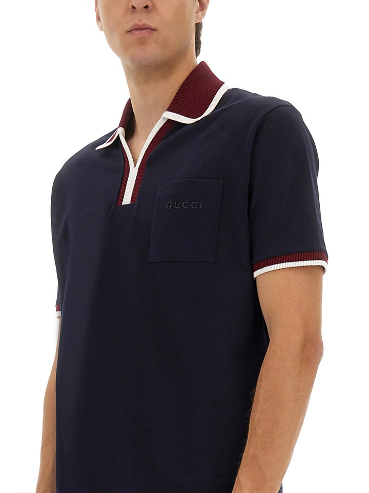 Gucci Polo - Blue | Wanan Luxury
