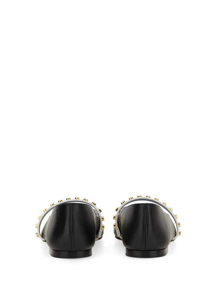 Alexander McQueen Flat Shoes - Black | Wanan Luxury