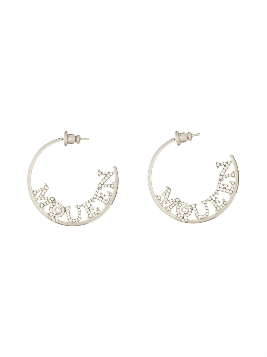 Alexander McQueen Earrings - Silver | Wanan Luxury