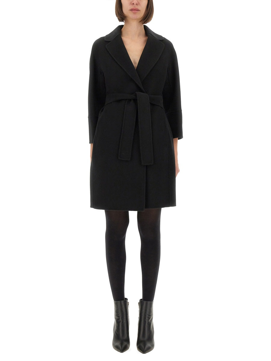S Max Mara Trenches - Black | Wanan Luxury