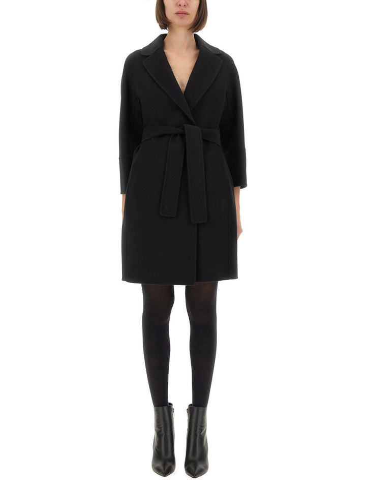 S Max Mara Trenches - Black | Wanan Luxury