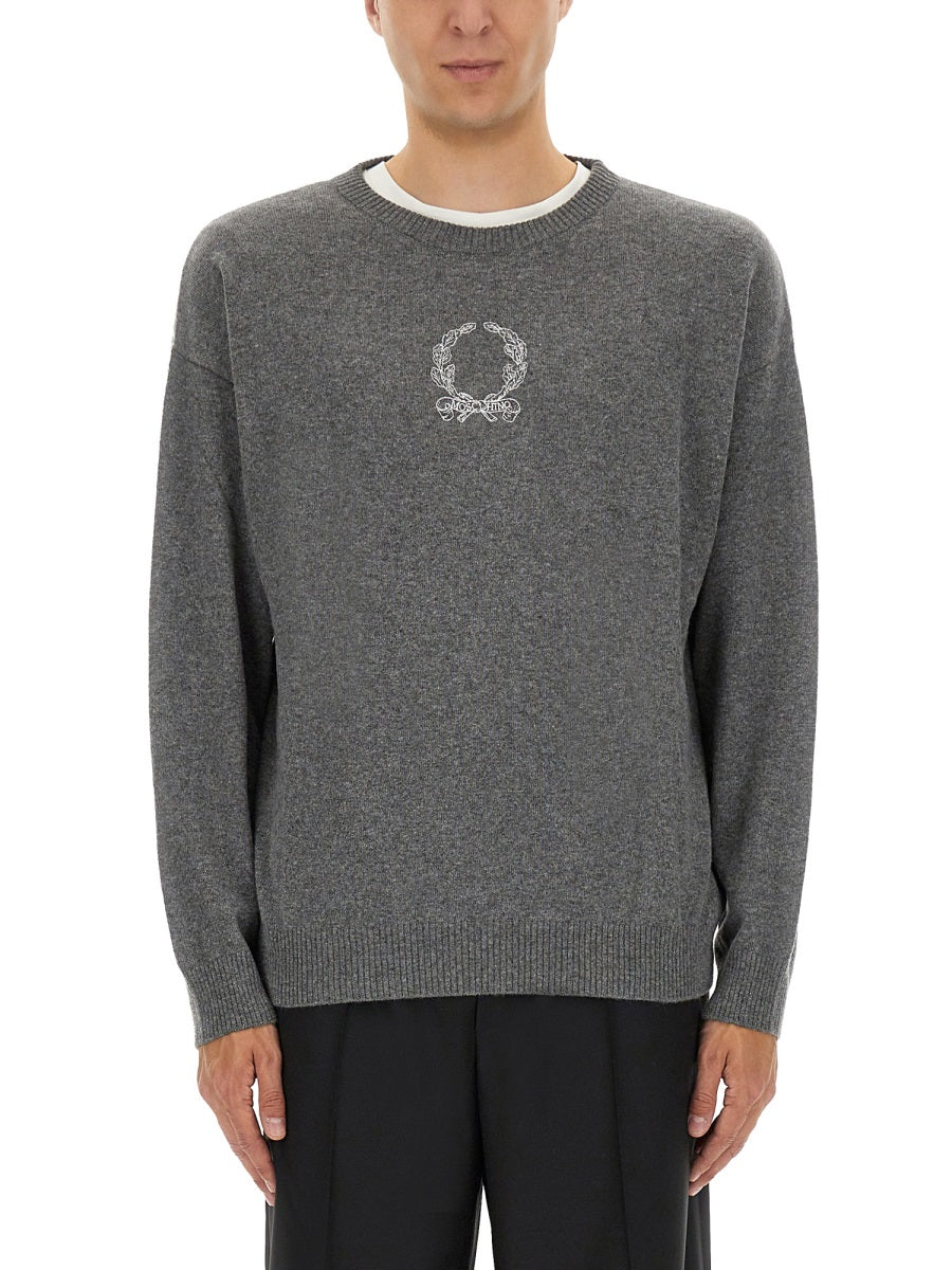 Moschino Sweaters - Grey | Wanan Luxury