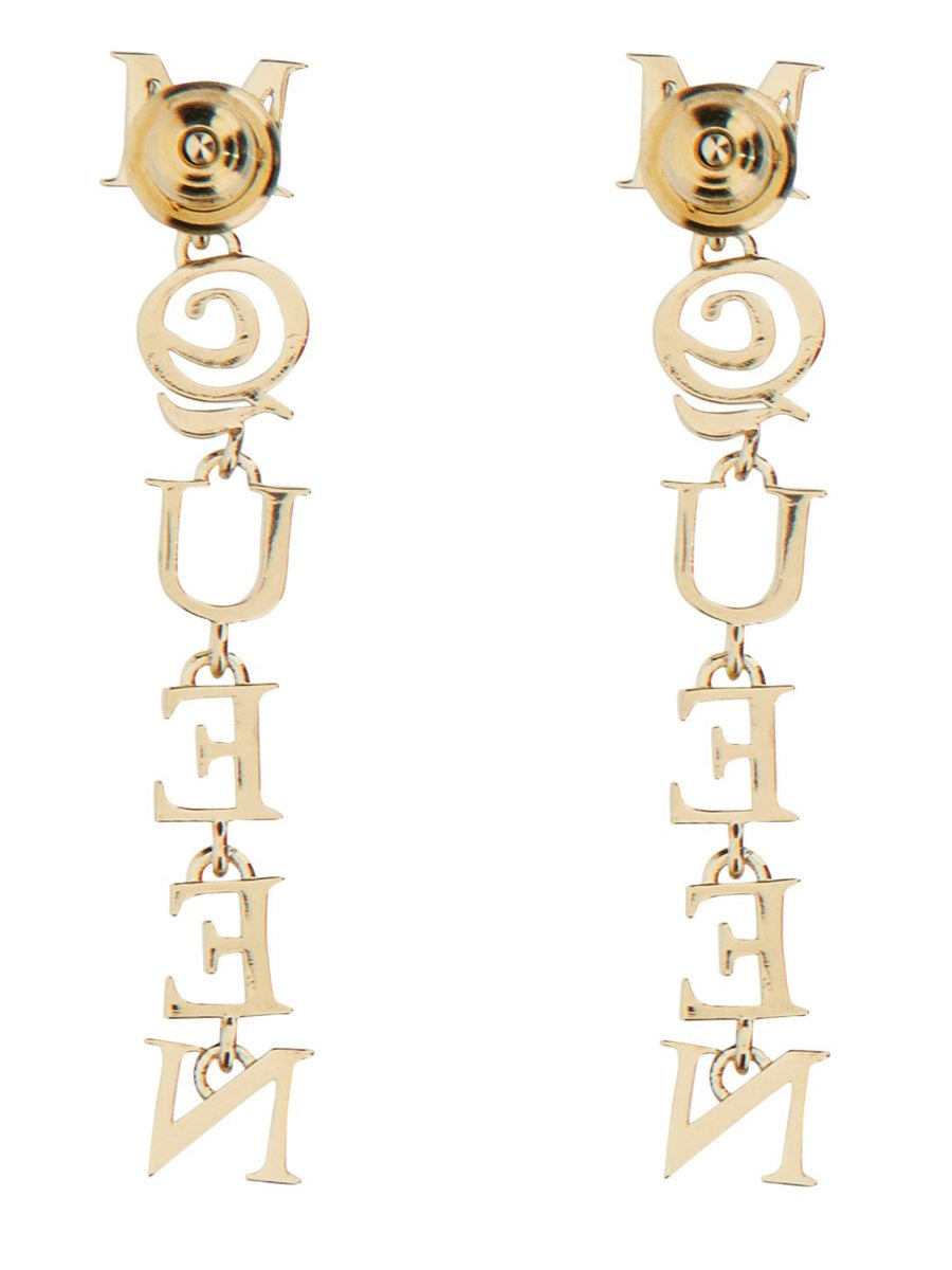 Alexander McQueen Earrings - Gold | Wanan Luxury