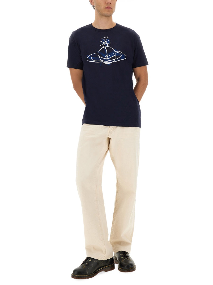 Vivienne Westwood T shirts - Blue | Wanan Luxury