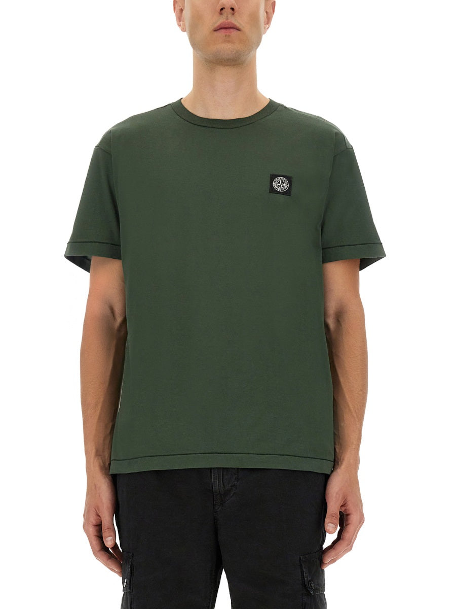 Stone Island T shirts - Green | Wanan Luxury
