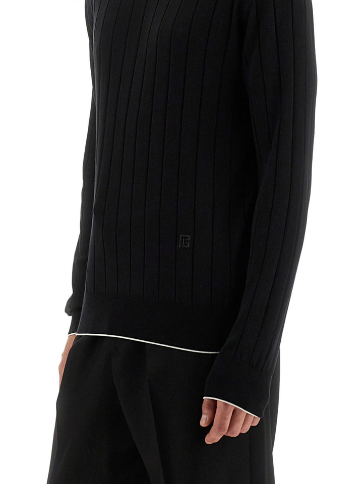 Balmain Sweaters - Black | Wanan Luxury