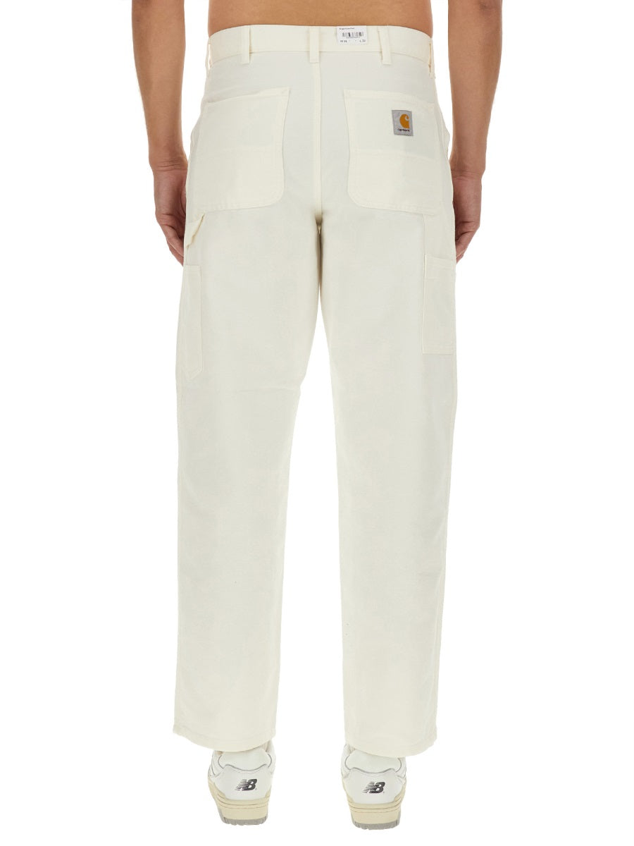 Carhartt Wip Pants - White | Wanan Luxury