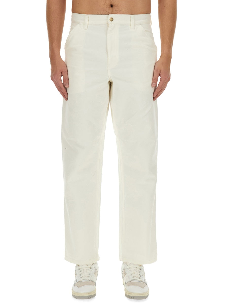 Carhartt Wip Pants - White | Wanan Luxury
