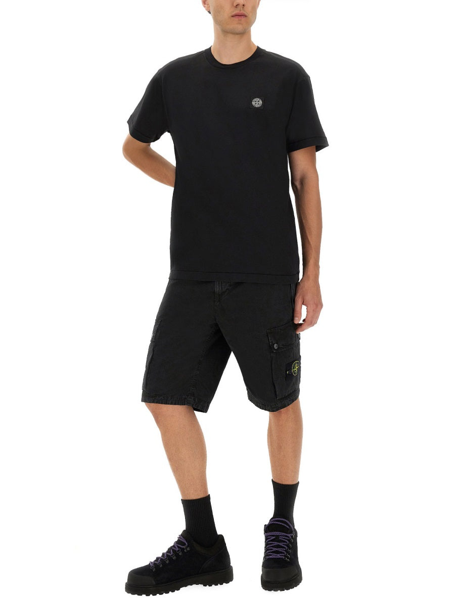 Stone Island T shirts - Black | Wanan Luxury