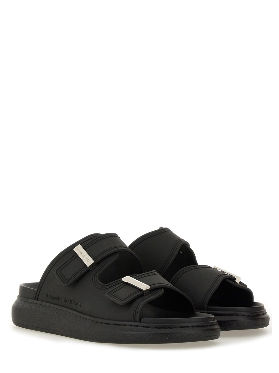 Alexander McQueen Sandals - Black | Wanan Luxury