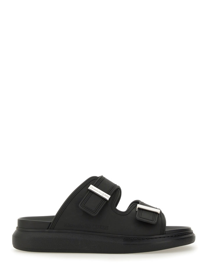 Alexander McQueen Sandals - Black | Wanan Luxury