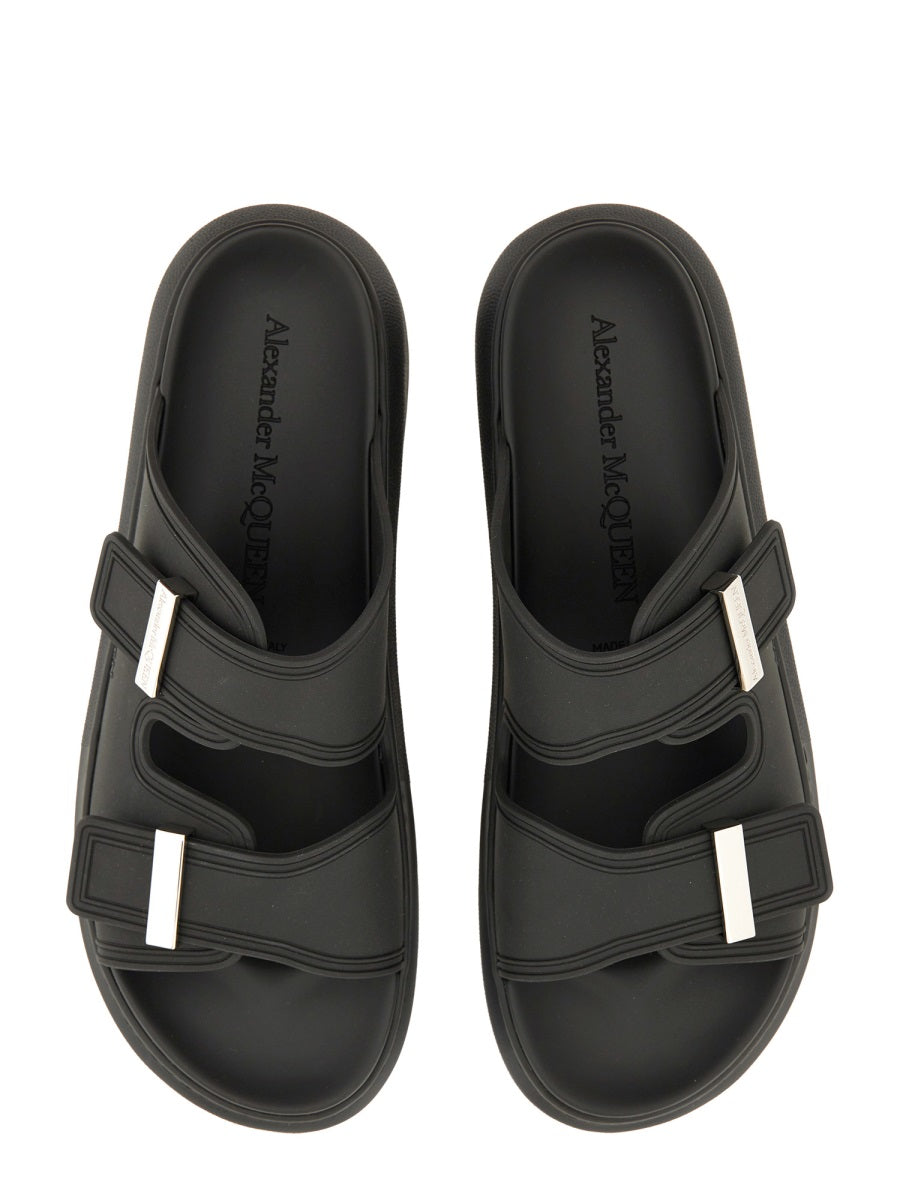 Alexander McQueen Sandals - Black | Wanan Luxury