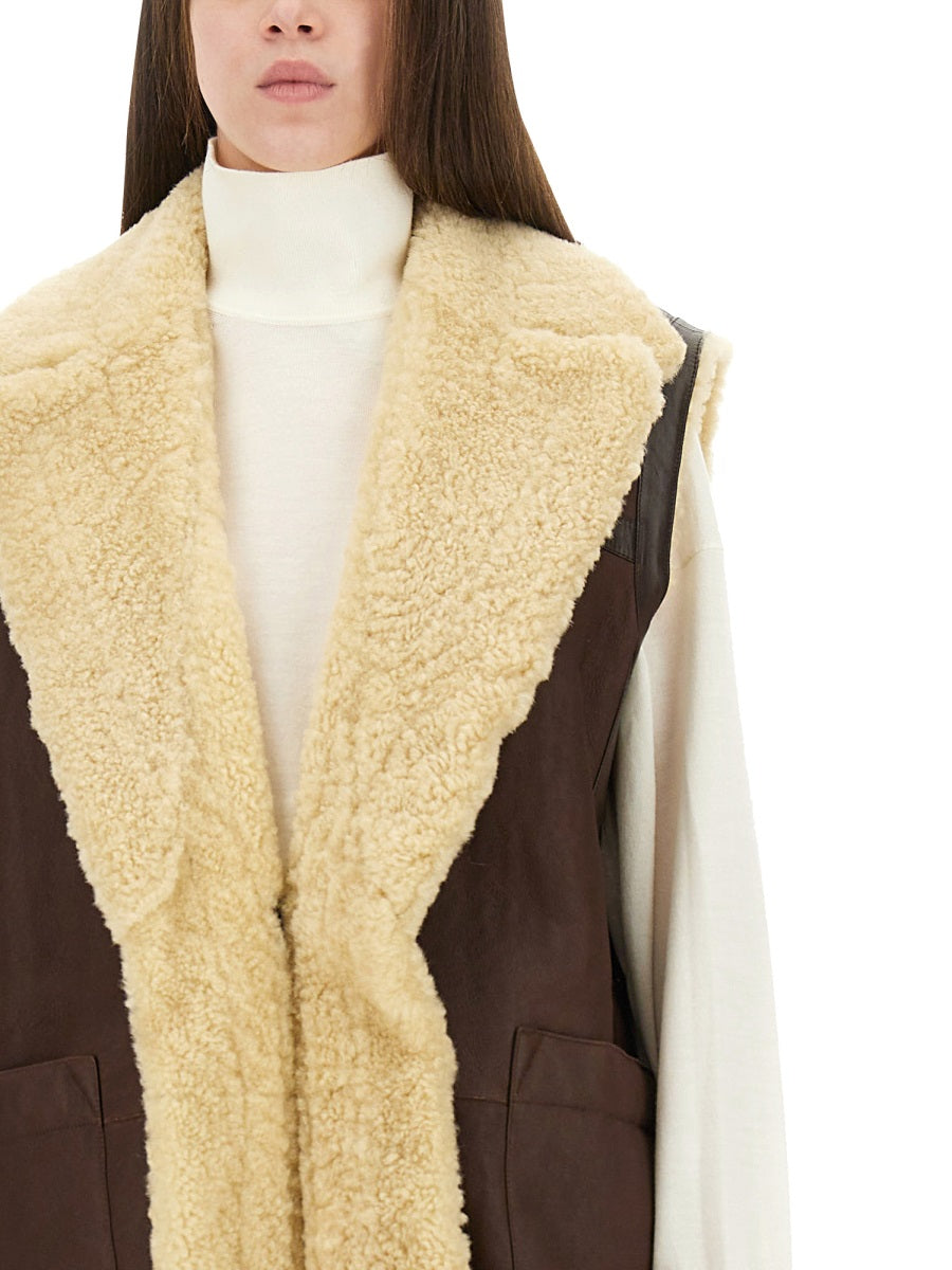Bottega Veneta Gilet - Brown | Wanan Luxury