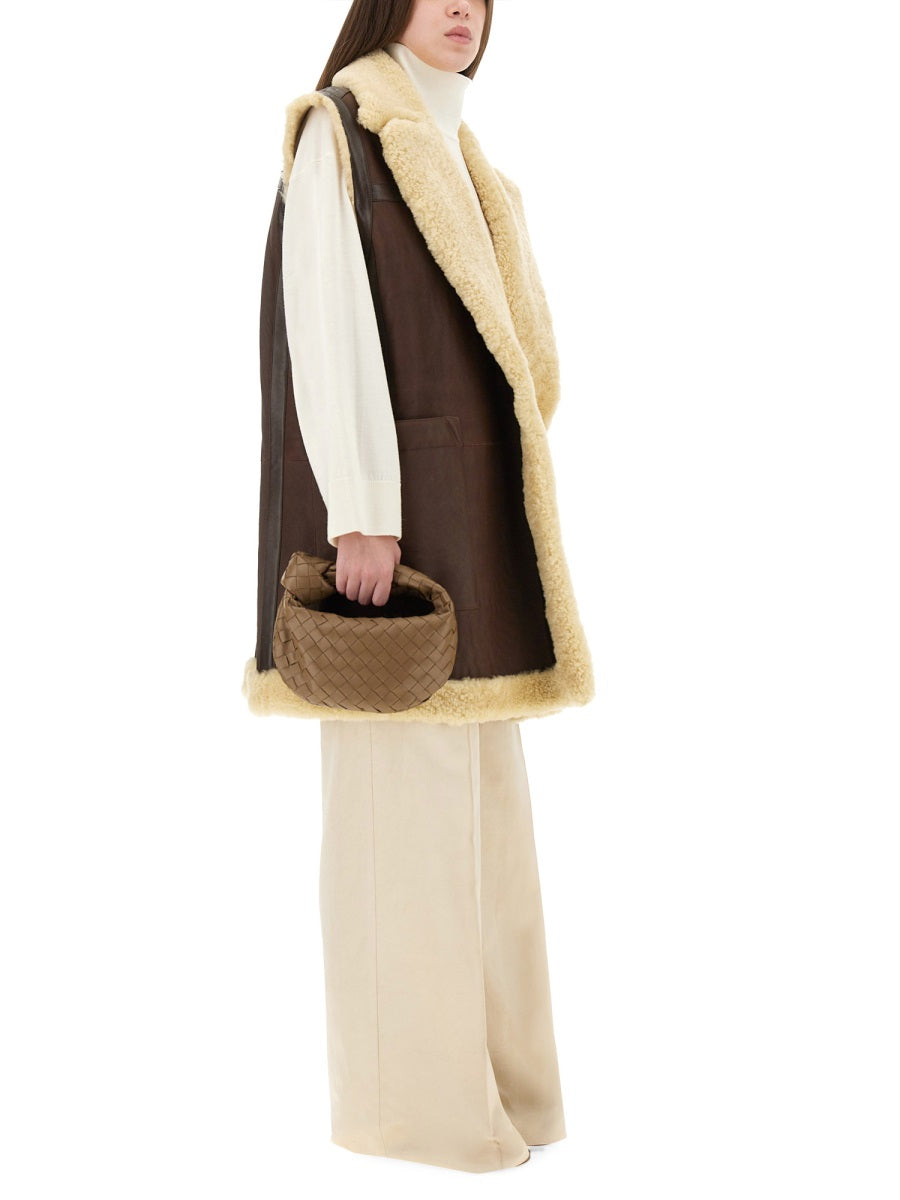 Bottega Veneta Gilet - Brown | Wanan Luxury