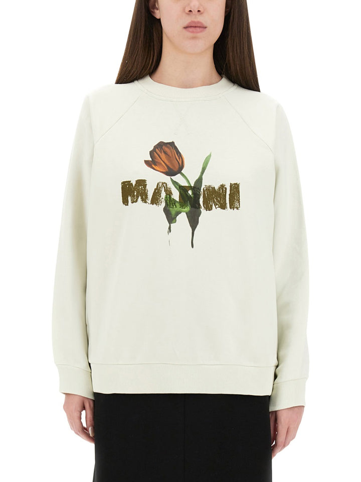 Marni Sweatshirts - White | Wanan Luxury
