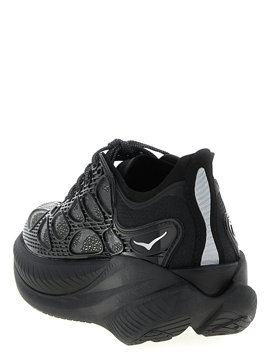 Hoka One One Mach X Caged Sneakers - Black | b9689f7ffd5f2504d152e1ead271dac0bb57e9d6