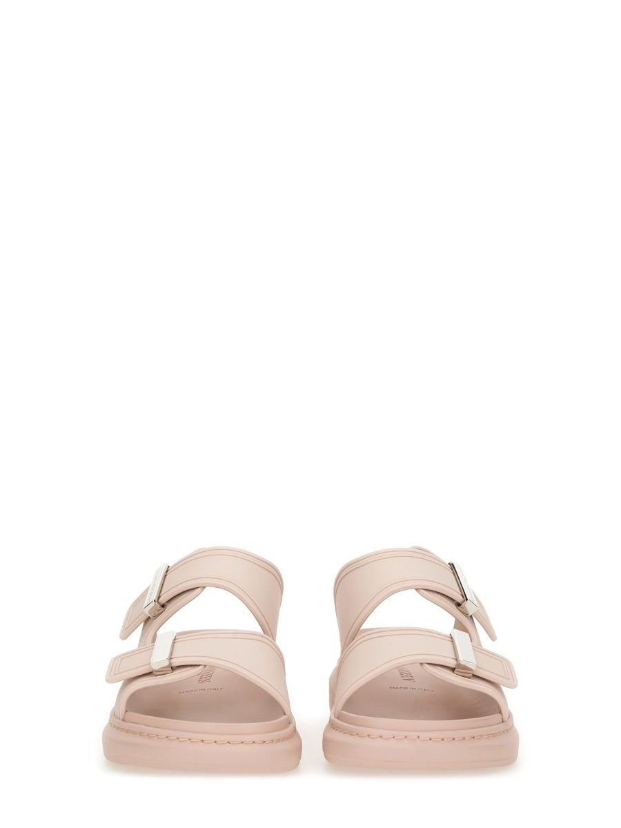 Alexander McQueen Sandals - Silver | Wanan Luxury