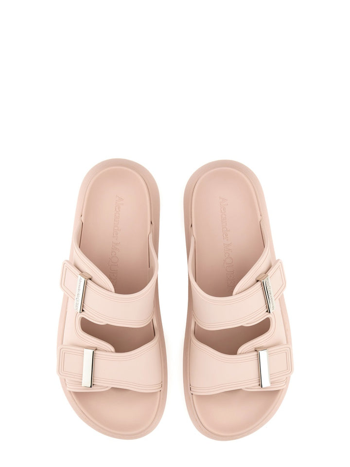 Alexander McQueen Sandals - Silver | Wanan Luxury