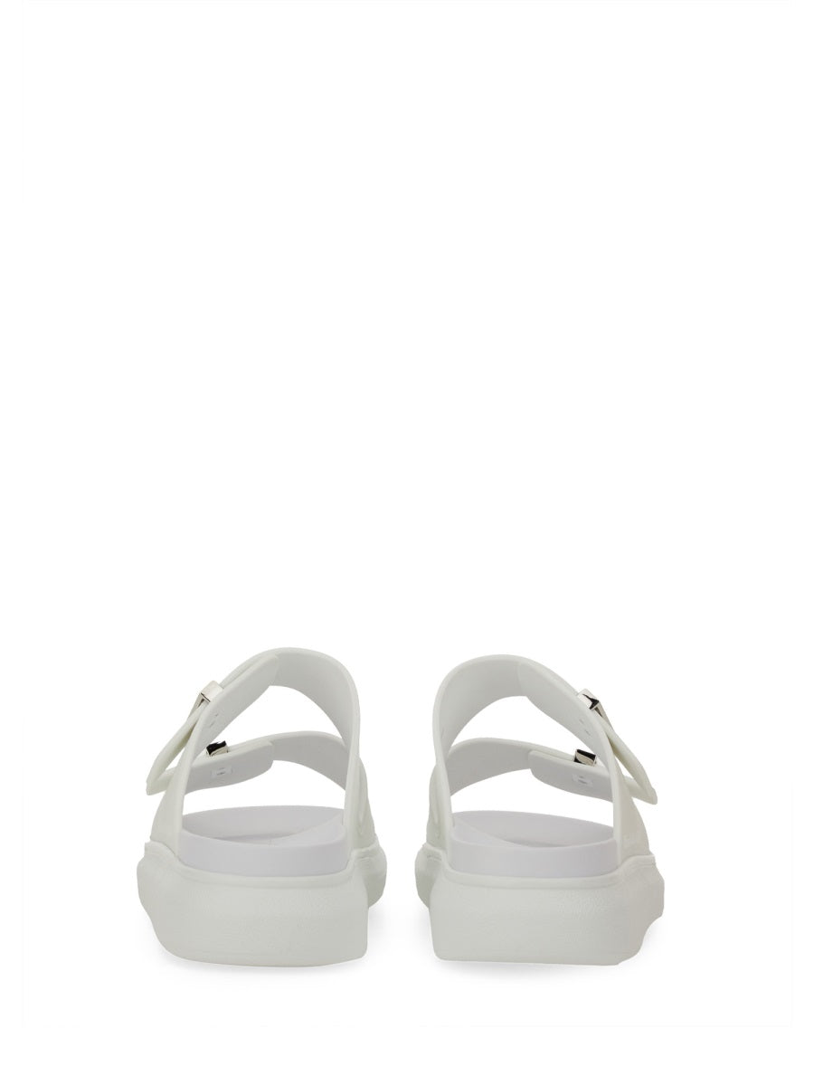 Alexander McQueen Sandals - Silver | Wanan Luxury