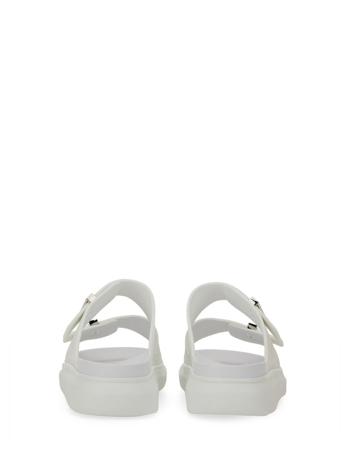 Alexander McQueen Sandals - Silver | Wanan Luxury