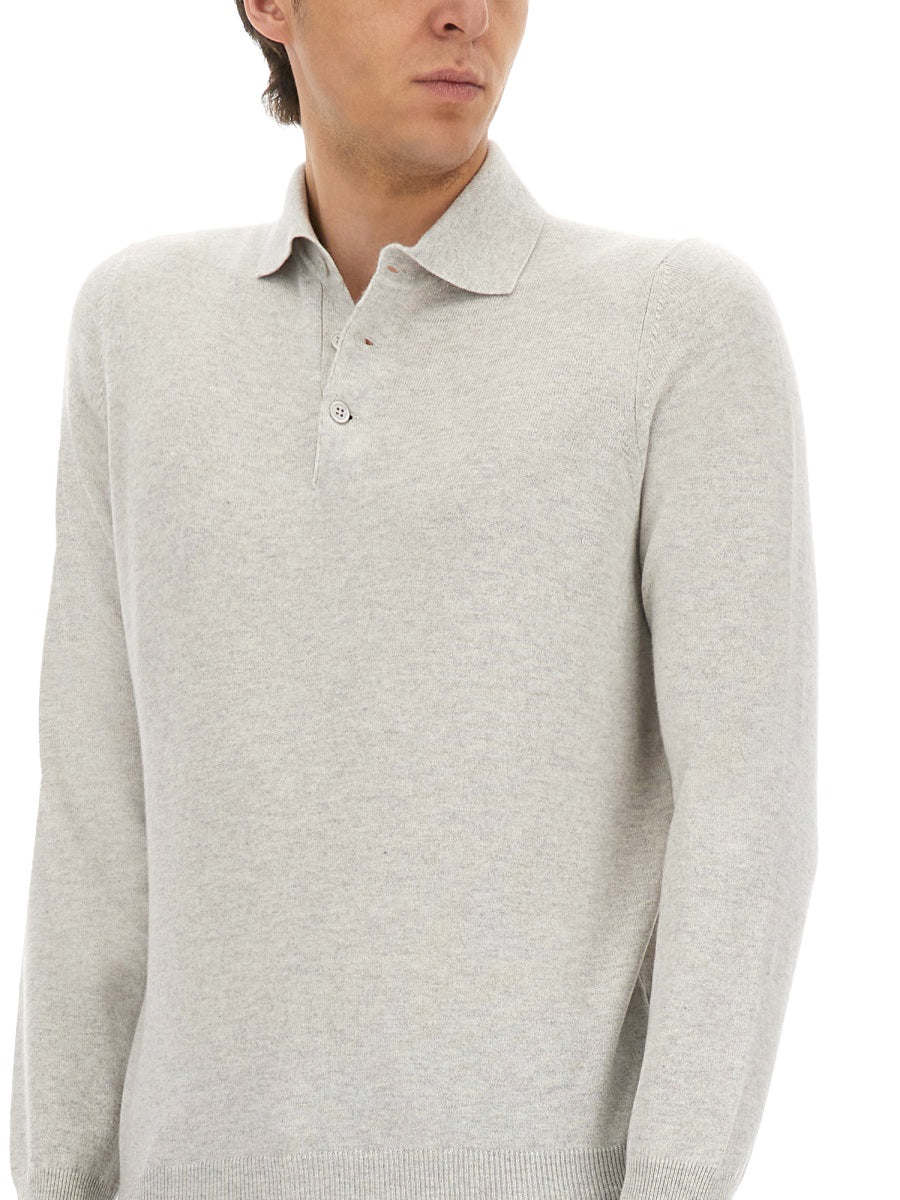 Brunello Cucinelli Polo - Grey | Wanan Luxury