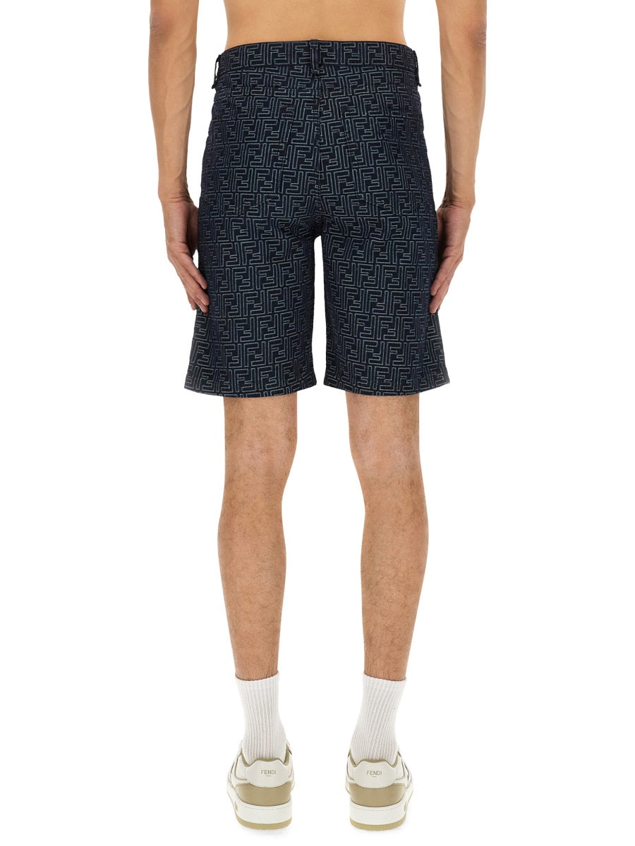 Fendi Shorts - Blue | Wanan Luxury