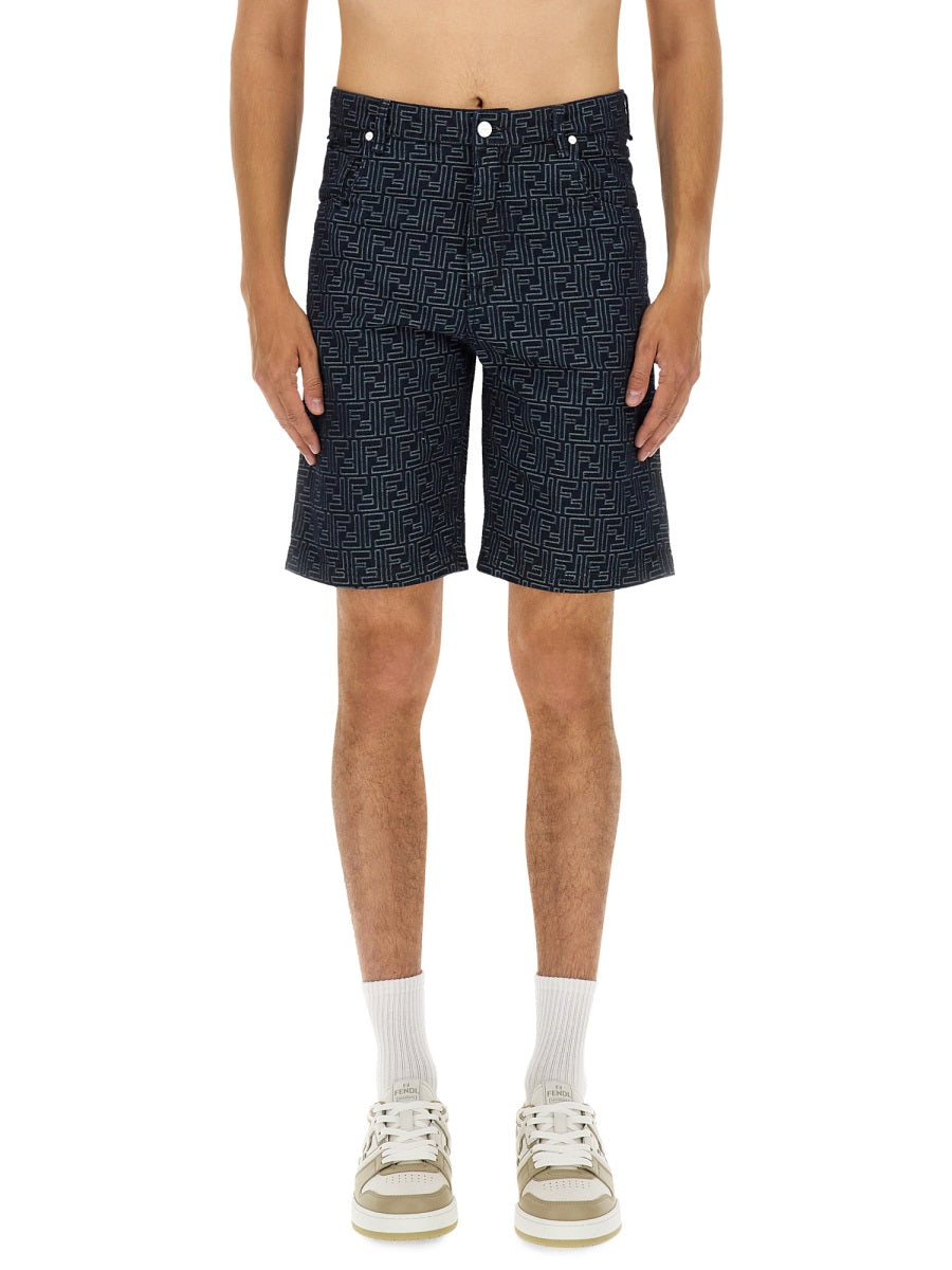 Fendi Shorts - Blue | Wanan Luxury