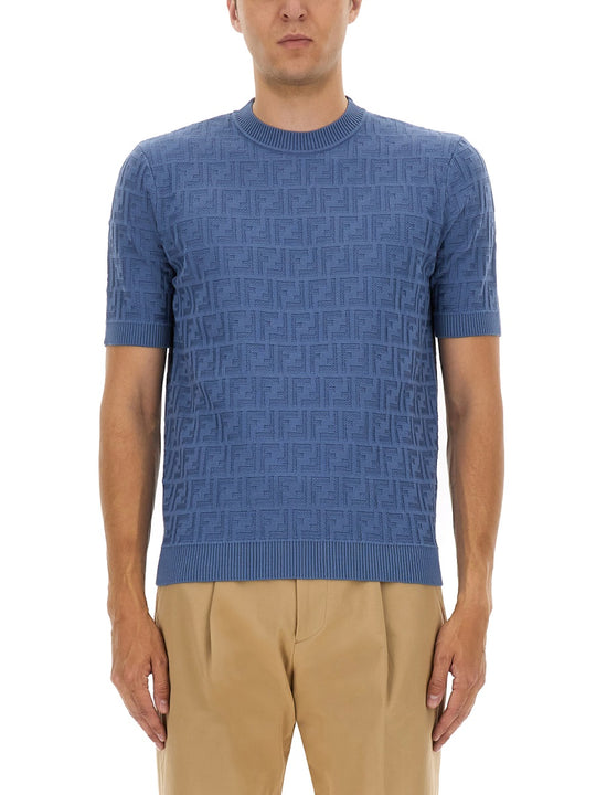Ff Cotton Knit T-Shirt