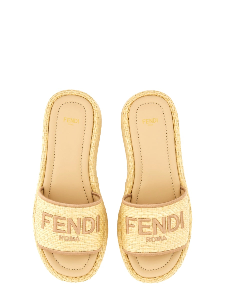 Fendi Sandals - Beige | Wanan Luxury