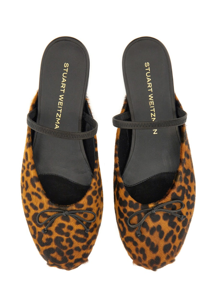 Stuart Weitzman Flat Shoes - Animal Print | Wanan Luxury
