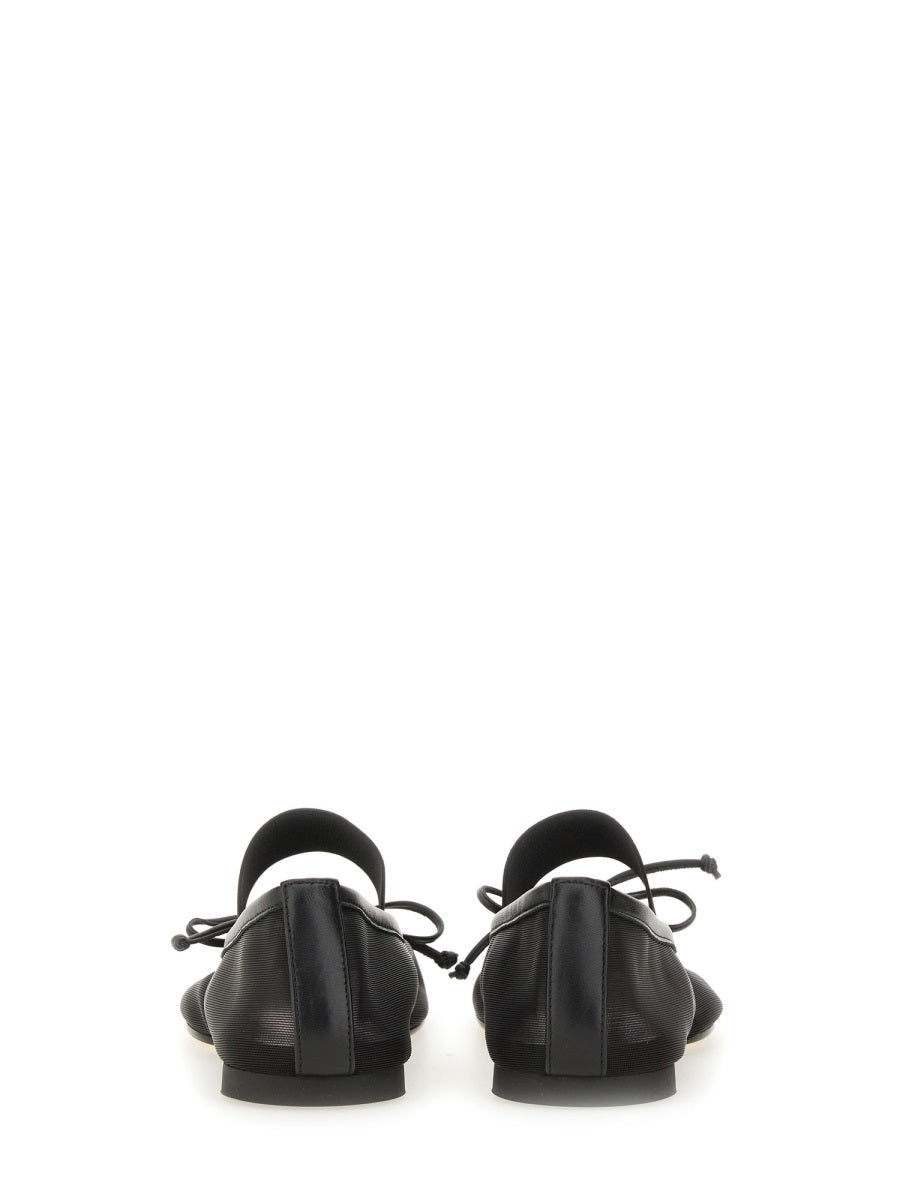 MM6 Maison Margiela Flat Shoes - Black | Wanan Luxury