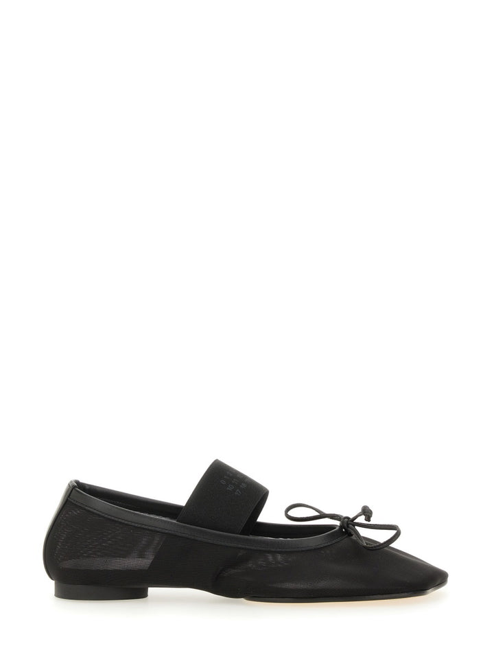 MM6 Maison Margiela Flat Shoes - Black | Wanan Luxury