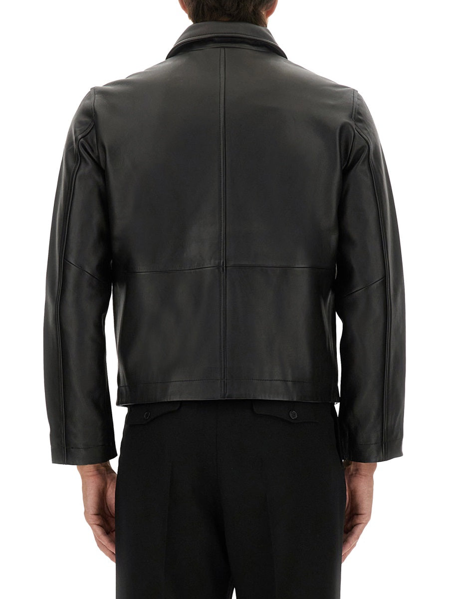 Sunflower Leather Jackets - Black | Wanan Luxury